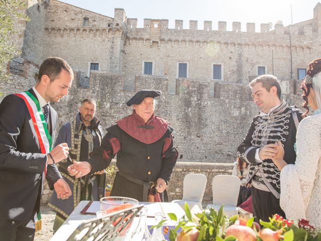 Il matrimonio di Fabio e Serena a Nerola, Roma 35