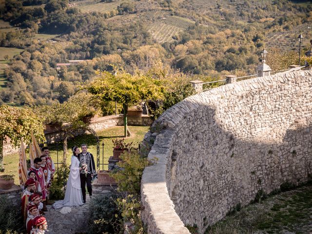 Il matrimonio di Fabio e Serena a Nerola, Roma 48