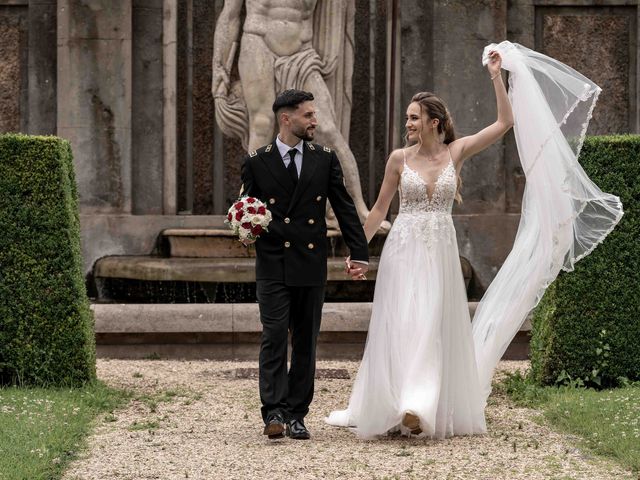 Il matrimonio di Lucrezia e Daniele a Rocca di Papa, Roma 49