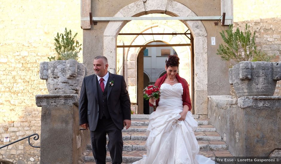 Il matrimonio di Luca e Monia a Alviano, Terni