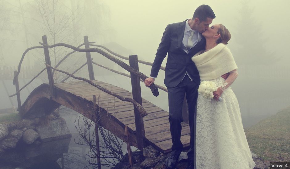 Il matrimonio di Carlo e Verdiana a Saint-Pierre, Aosta