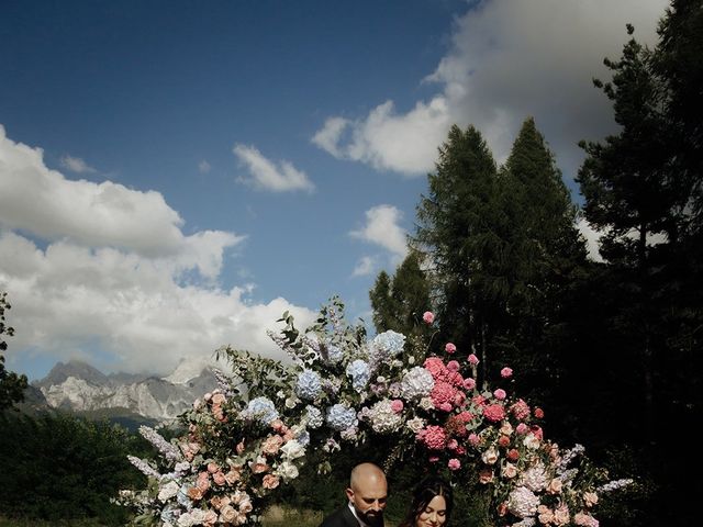 Il matrimonio di Alessandro  e Milena a Agordo, Belluno 15