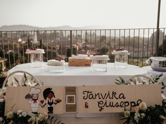 Il matrimonio di Giuseppe e Tanvika a Roppolo, Biella 74