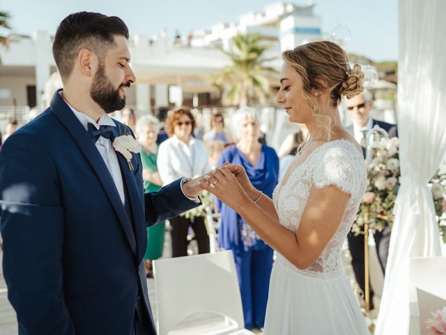 Il matrimonio di Valerio e Emanuela a Santa Marinella, Roma 54