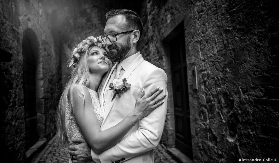 Il matrimonio di Ben e Lorna a Orvieto, Terni