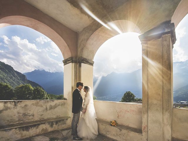 Il matrimonio di Andrea e Paola a Chiavenna, Sondrio 27