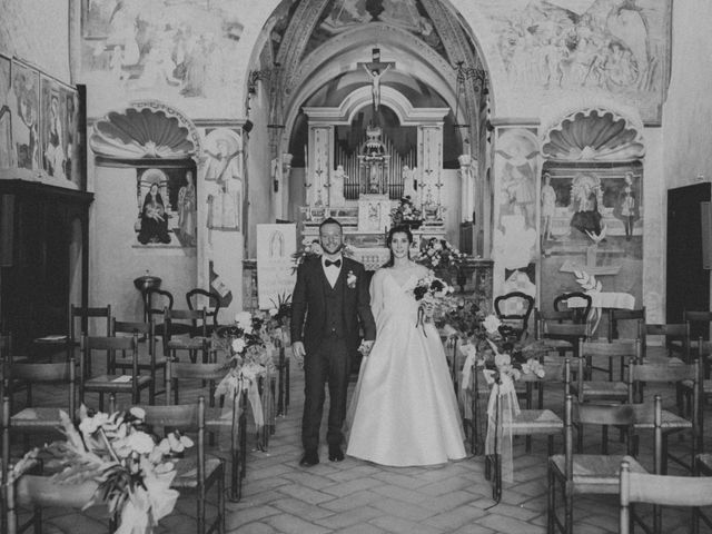Il matrimonio di Davide e Ambra a Brunello, Varese 46