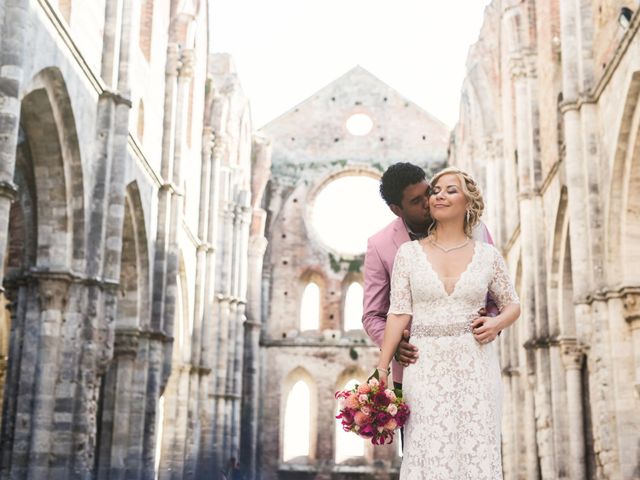 Il matrimonio di Luis e Erica a Chiusdino, Siena 2