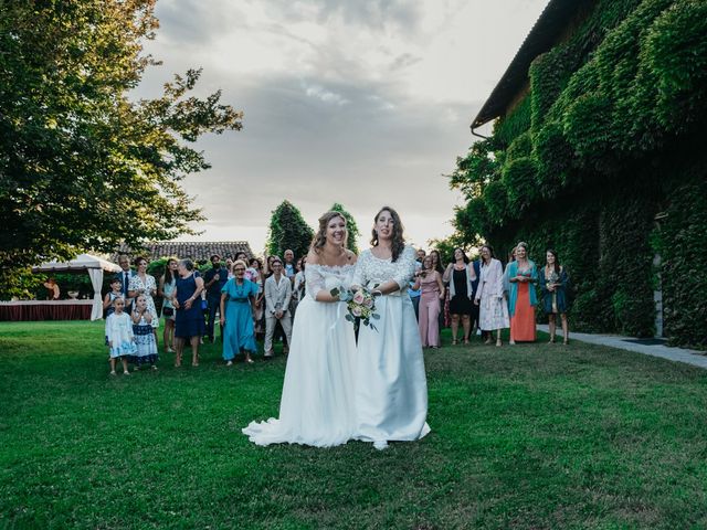 Il matrimonio di Elisa e Debora a Tornaco, Novara 23