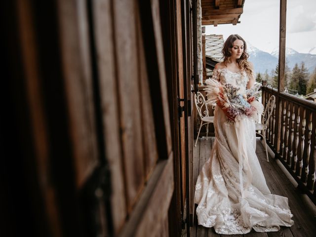 Il matrimonio di Simone e Alice a La Salle, Aosta 14