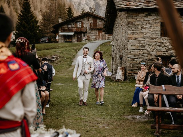 Il matrimonio di Simone e Alice a La Salle, Aosta 15