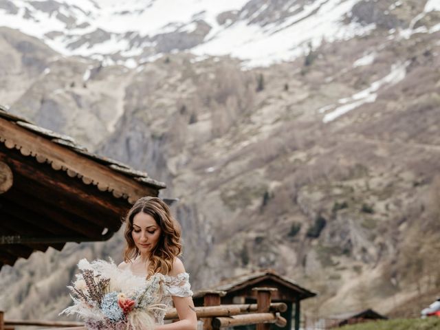 Il matrimonio di Simone e Alice a La Salle, Aosta 17