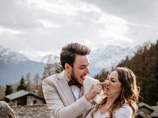 Il matrimonio di Simone e Alice a La Salle, Aosta 81