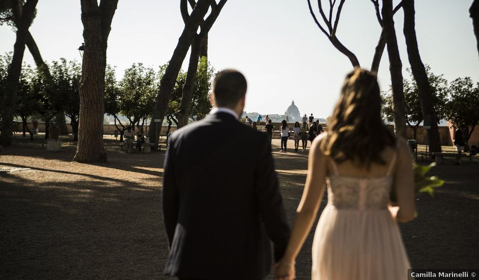 Il matrimonio di Enrico e Vittoria a Roma, Roma