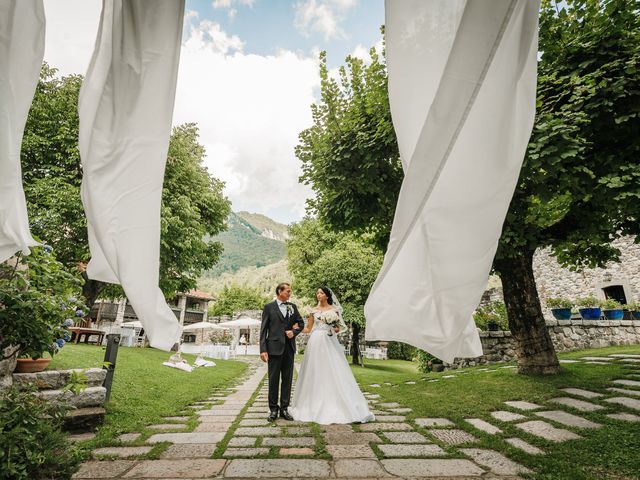 Il matrimonio di Francesco e Gina a Calolziocorte, Lecco 43