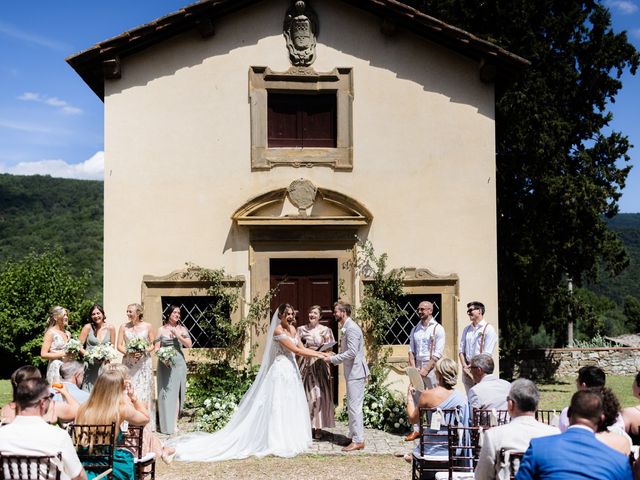 Il matrimonio di Elliott e Beth a Greve in Chianti, Firenze 47