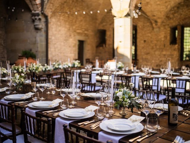 Il matrimonio di Elliott e Beth a Greve in Chianti, Firenze 56