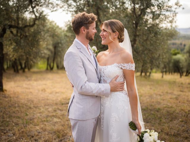 Il matrimonio di Elliott e Beth a Greve in Chianti, Firenze 63