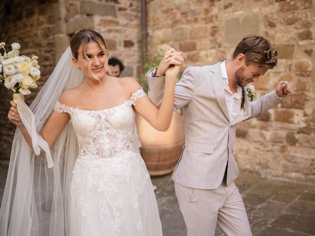 Il matrimonio di Elliott e Beth a Greve in Chianti, Firenze 71
