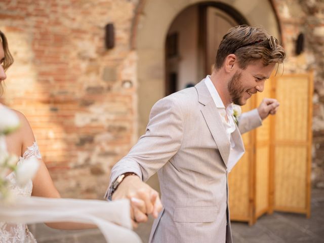 Il matrimonio di Elliott e Beth a Greve in Chianti, Firenze 72
