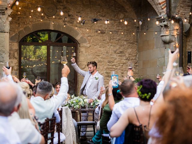 Il matrimonio di Elliott e Beth a Greve in Chianti, Firenze 77