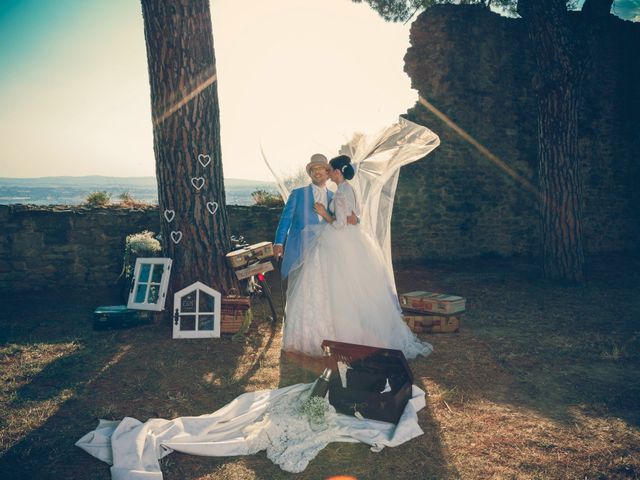 Il matrimonio di Michele e Elena a Castiglion Fiorentino, Arezzo 52