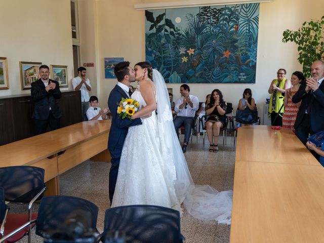 Il matrimonio di Alessandro e Francesca a Porto Ceresio, Varese 12