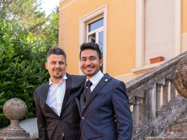 Il matrimonio di Alessandro e Francesca a Porto Ceresio, Varese 24