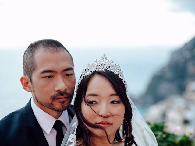 Il matrimonio di Tae-Sik e Eunhee a Positano, Salerno 16