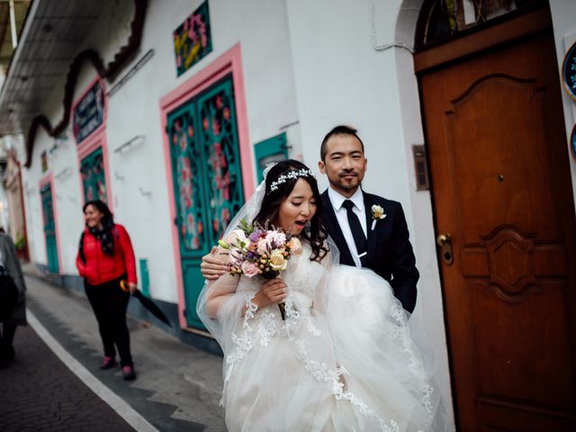 Il matrimonio di Tae-Sik e Eunhee a Positano, Salerno 19