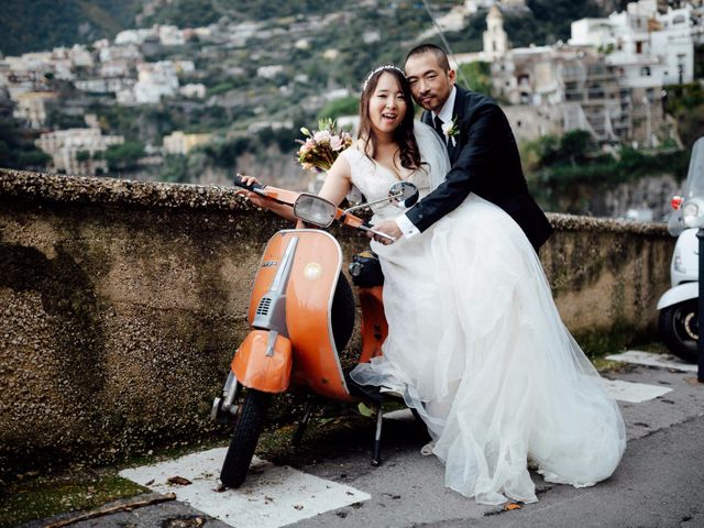 Il matrimonio di Tae-Sik e Eunhee a Positano, Salerno 26