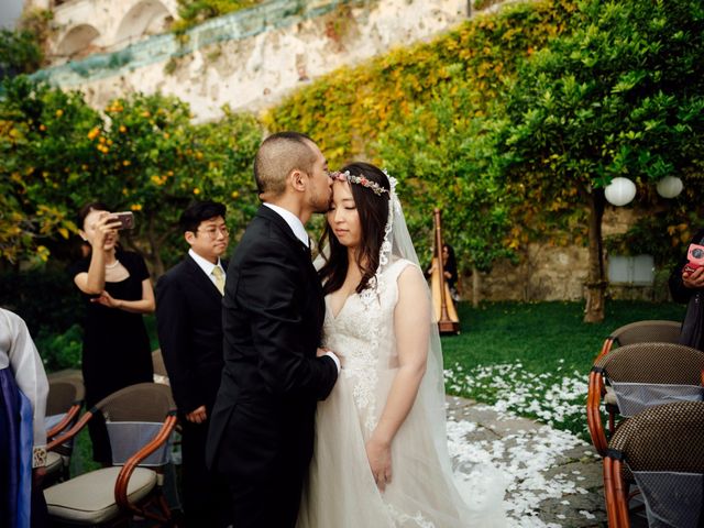 Il matrimonio di Tae-Sik e Eunhee a Positano, Salerno 35