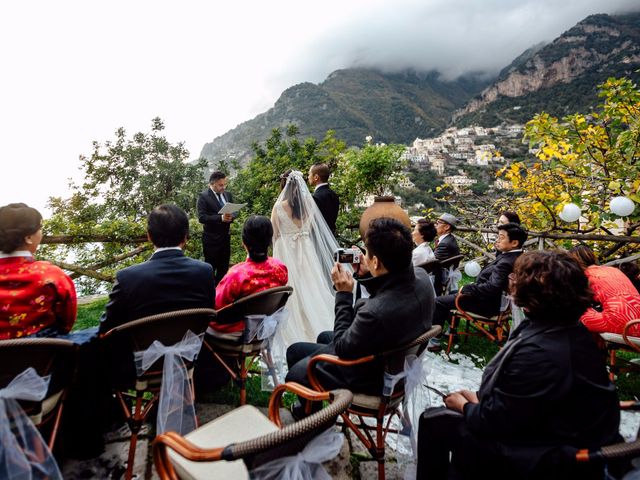 Il matrimonio di Tae-Sik e Eunhee a Positano, Salerno 36
