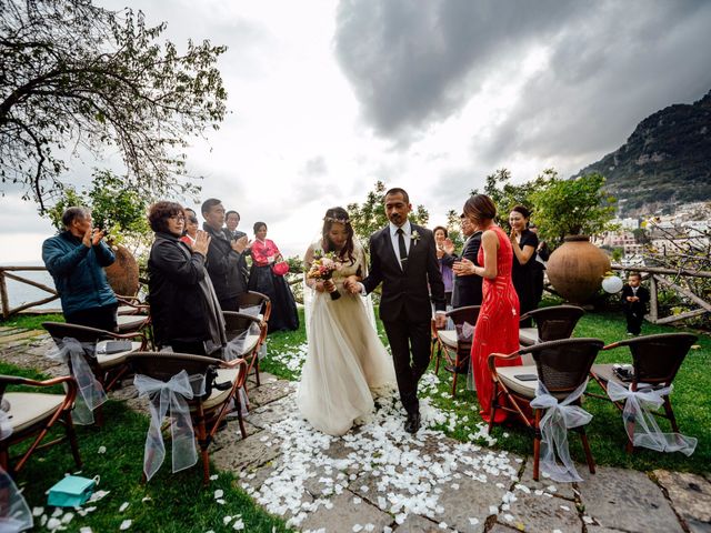 Il matrimonio di Tae-Sik e Eunhee a Positano, Salerno 44