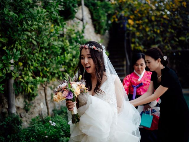 Il matrimonio di Tae-Sik e Eunhee a Positano, Salerno 48