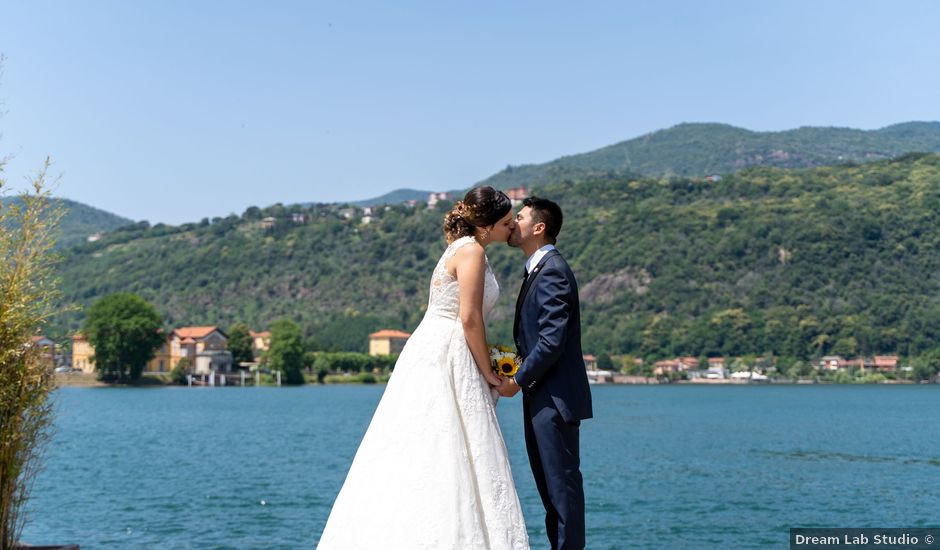 Il matrimonio di Alessandro e Francesca a Porto Ceresio, Varese