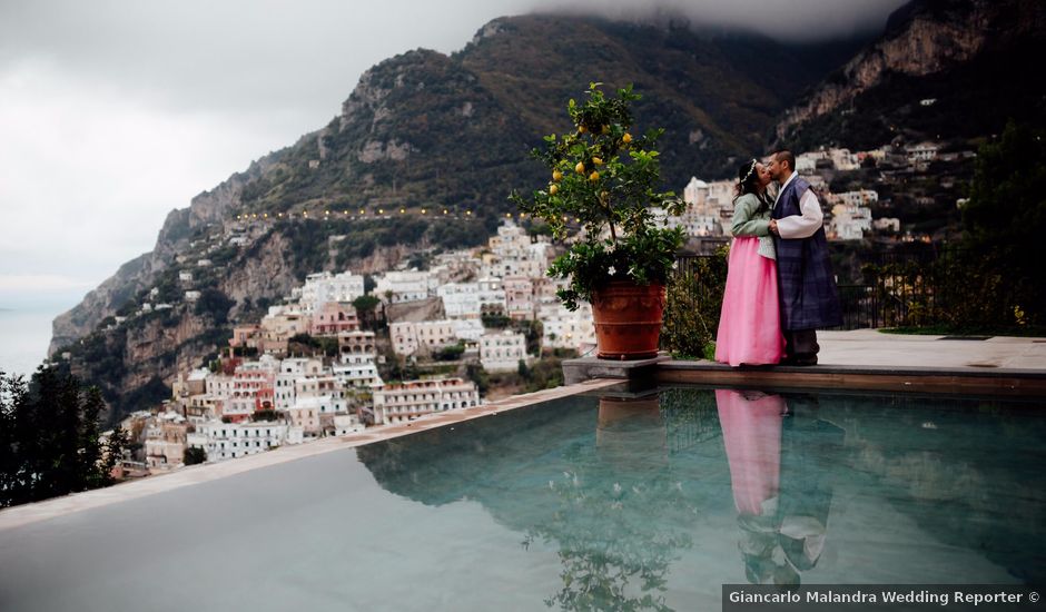 Il matrimonio di Tae-Sik e Eunhee a Positano, Salerno