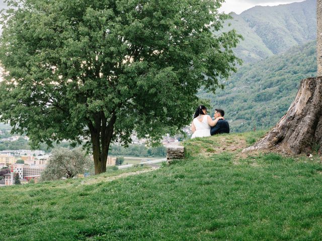 Il matrimonio di Marco e Tiziana a Bellinzona, Ticino 90