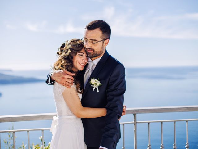 Il matrimonio di Simone e Caterina a Vico Equense, Napoli 1