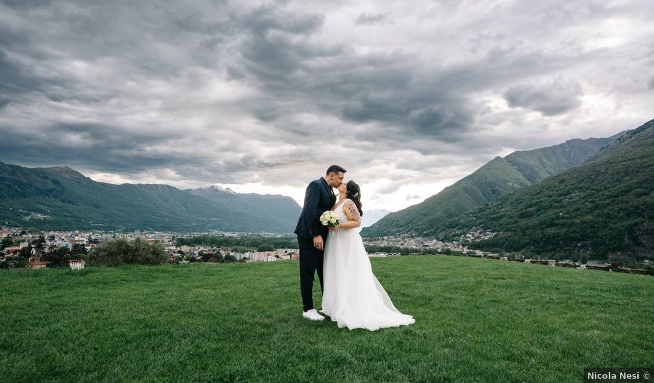 Il matrimonio di Marco e Tiziana a Bellinzona, Ticino