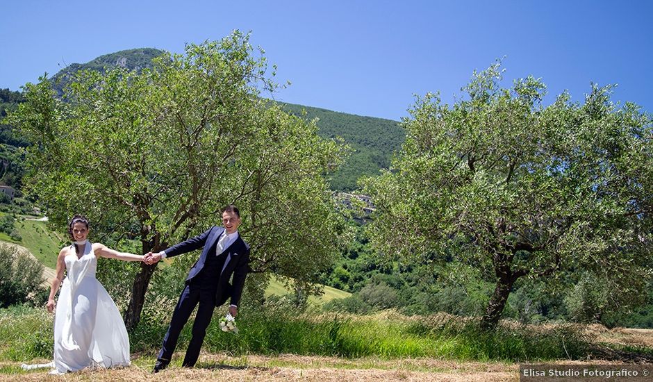 Il matrimonio di Francesco e Claudia a Serra San Quirico, Ancona