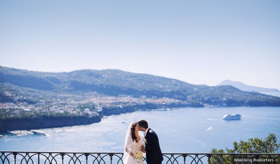 Il matrimonio di Simone e Caterina a Vico Equense, Napoli