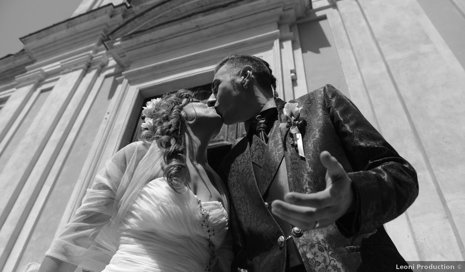 Il matrimonio di Amerigo e Silvia a Castelnuovo di Porto, Roma