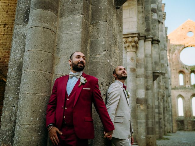 Il matrimonio di Simone e Valerio a Chiusdino, Siena 37