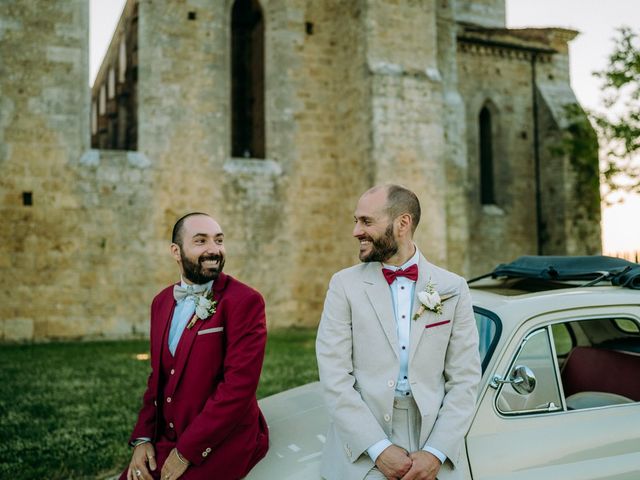 Il matrimonio di Simone e Valerio a Chiusdino, Siena 50