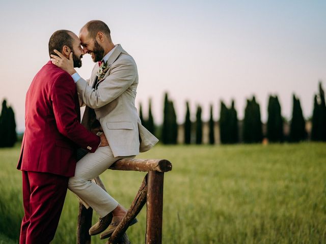 Il matrimonio di Simone e Valerio a Chiusdino, Siena 64