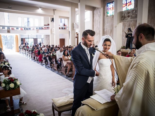 Il matrimonio di Valerio e Veronica a Palombara Sabina, Roma 43