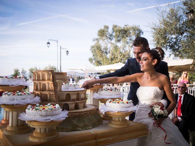 Il matrimonio di Valerio e Veronica a Palombara Sabina, Roma 81