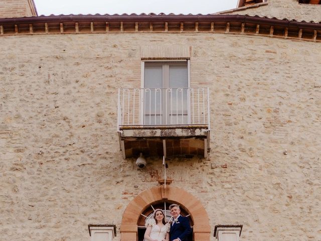 Il matrimonio di Chris e Hannah a Massa Martana, Perugia 64
