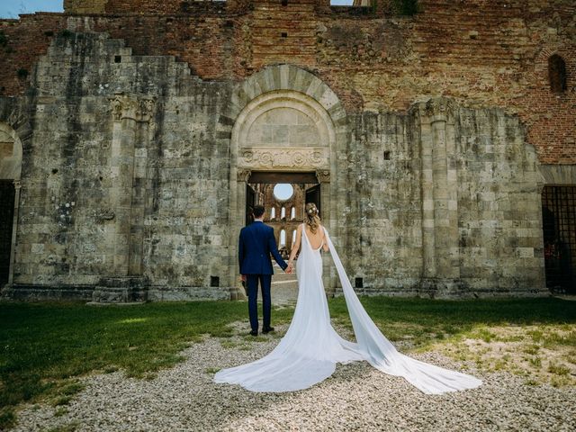 Il matrimonio di Kevin e Vanessa a Chiusdino, Siena 31